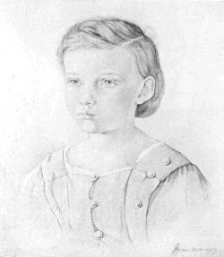 Julius Röntgen three years old